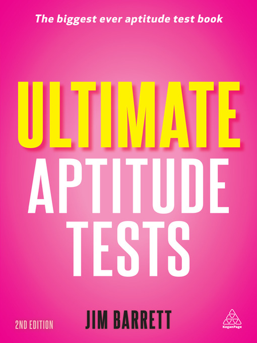 Cover image for Ultimate Aptitude Tests